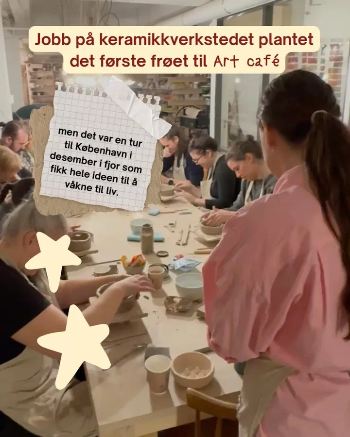 Noen ganger trenger man bare én person som ikke svarer med alle grunnene til at noe blir vanskelig. ✨
@artcafeoslo hadde
