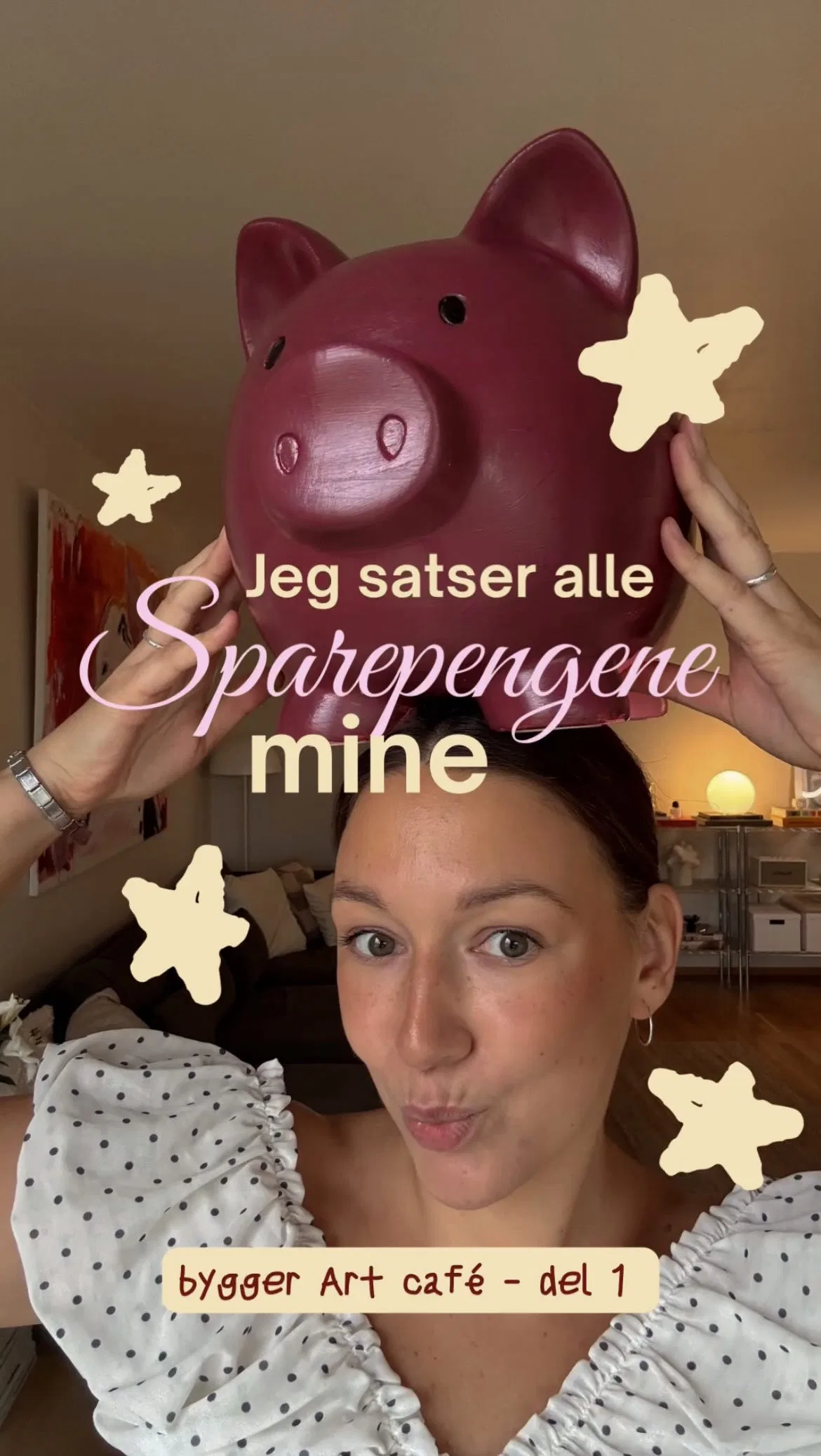 Det føles fortsatt litt uvirkelig å dele dette 🥹
Jeg har hatt denne drømmen så lenge, og nå bruker jeg sparepengene min