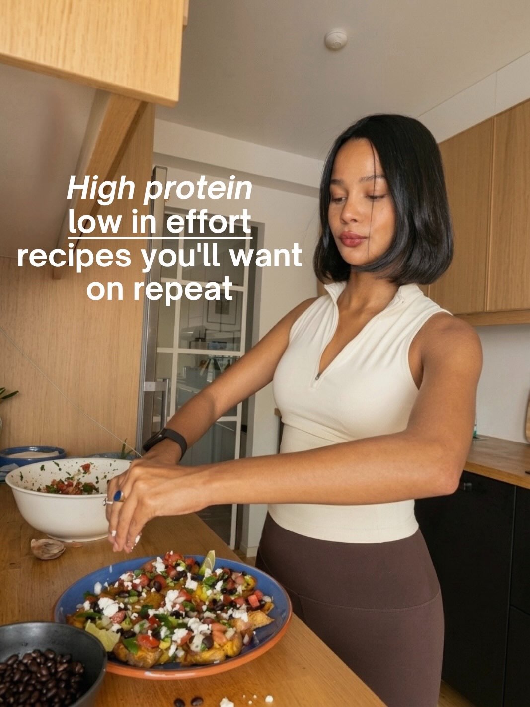 high protein, low effort, actually good 🍽️
Can you tell we love food that tastes good and doesn’t take forever to make?